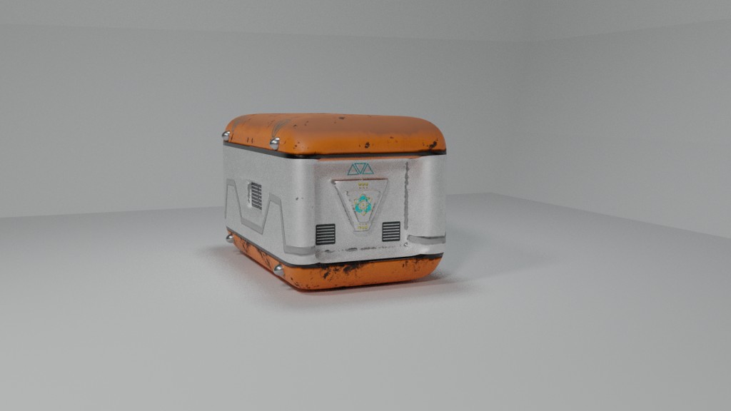 Sci Fi weapon/ammo crate preview image 1